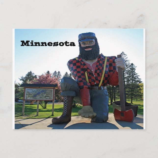 Cartão Postal Minnesota (Frente)