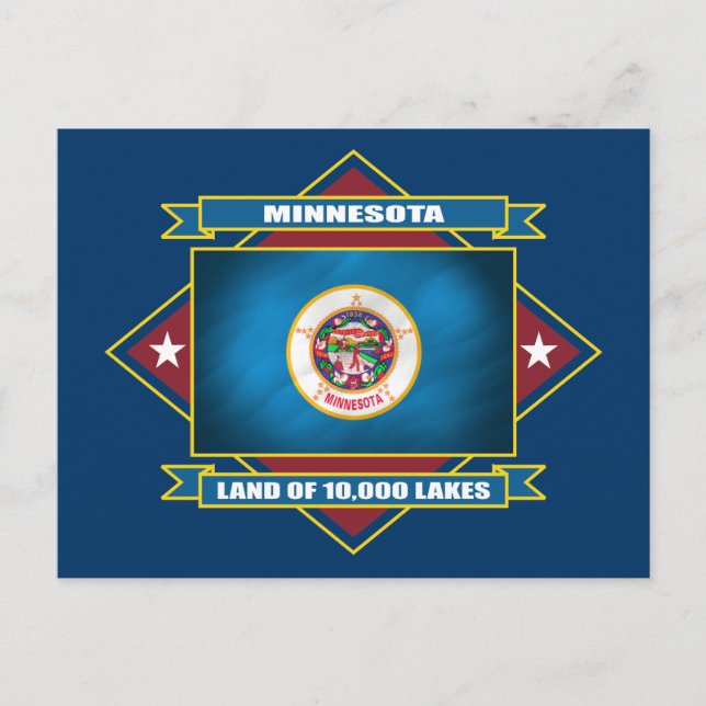 Cartão Postal Minnesota Diamond (Frente)