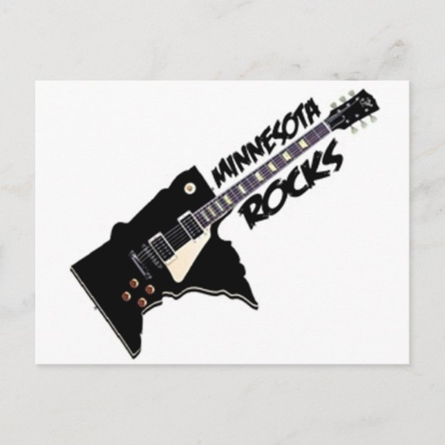 Cartão Postal Minnesota Rocks! (Frente)