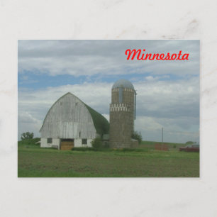 Cartão Postal Minnesota rural
