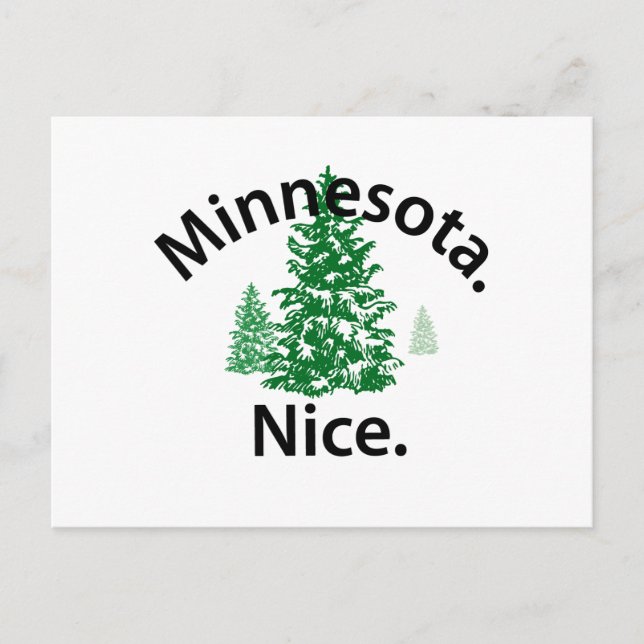 Cartão Postal Minnesota Simpático.  Ponto! (Frente)