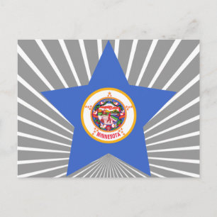 Cartão Postal Minnesota Star
