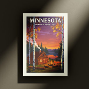 Cartão Postal Minnesota Vintage