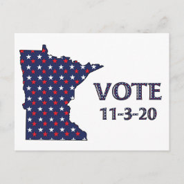 Cartão Postal Minnesota Vote