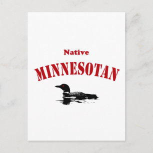 Cartão Postal Minnesotano nativo