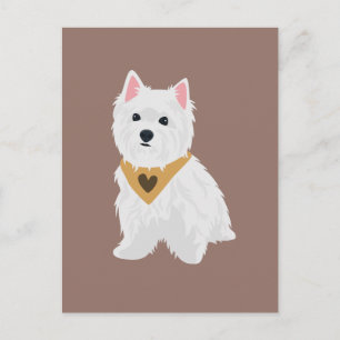 Cartão Postal Mint, O Cachorro De Terrier Terrier No Oeste