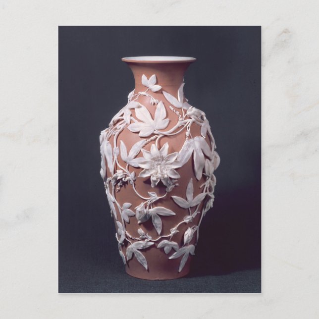 Cartão Postal Minton Parian Ware vase, 1894 (Frente)