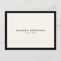 Minúsculo luxo Boutique Black/Ivory