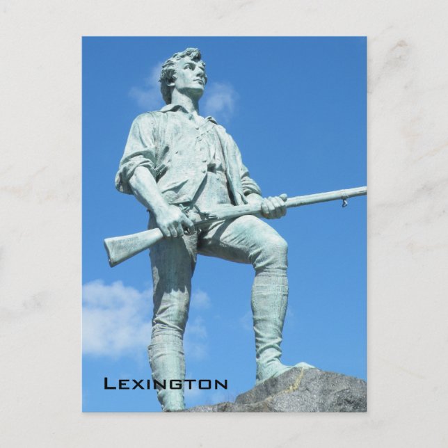 Cartão Postal Minuteman (Frente)