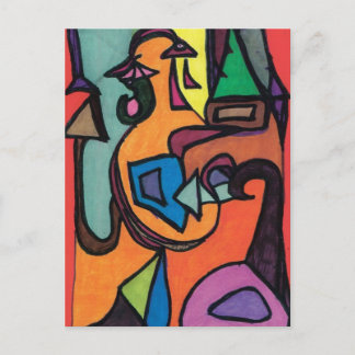 Cartão Postal Miro, Miro Na Parede editada.