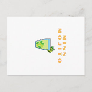 Cartão Postal Miss Mojito
