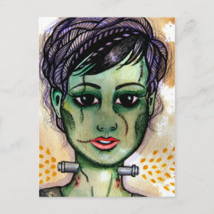 Cartão Postal Miss Monster