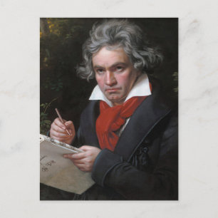 Cartão Postal Missa Solemnis: Ludwig Beethoven Música Clássica