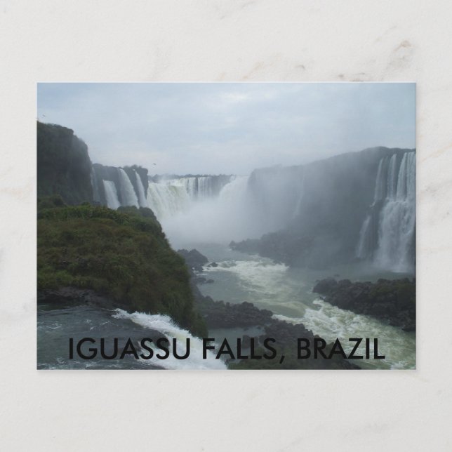 Cartão Postal Missão 032, IGUASSU FALLS, BRASIL (Frente)