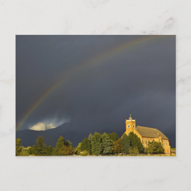 Cartão Postal Missão Histórica de Ignatius, Rua, em Ignatius, (Frente)