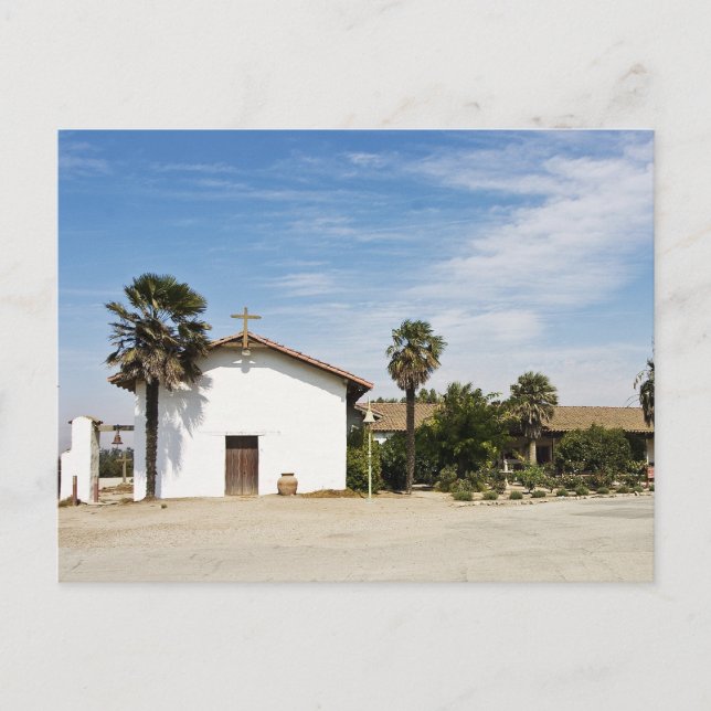 Cartão Postal Missão Nuestra Senors de la Soledad (Frente)