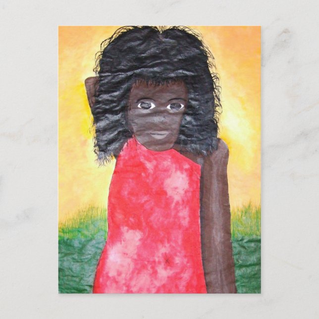Cartão Postal Mission Girl, Bidjara 2007 (Frente)