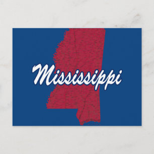 Cartão Postal Mississippi
