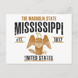 Cartão Postal Mississippi