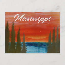 Cartão Postal Mississippi