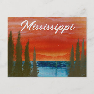 Cartão Postal Mississippi
