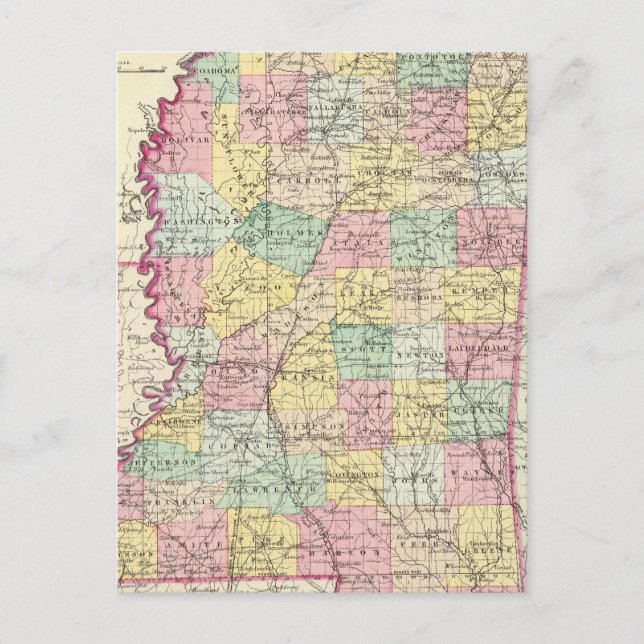 Cartão Postal Mississippi 10 (Frente)