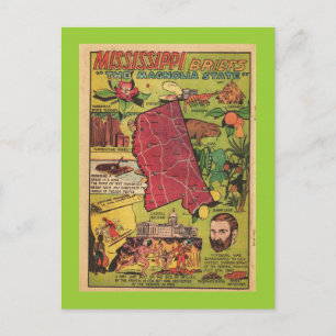 Cartão Postal Mississippi, Magnolia State