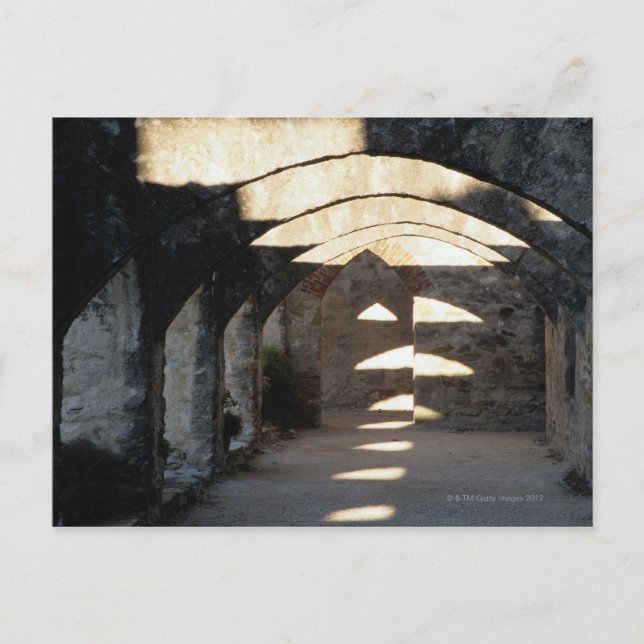 Cartão Postal Missões de San Antonio (Frente)