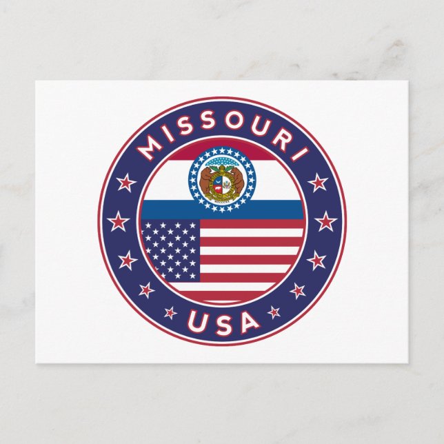 Cartão Postal Missouri (Frente)