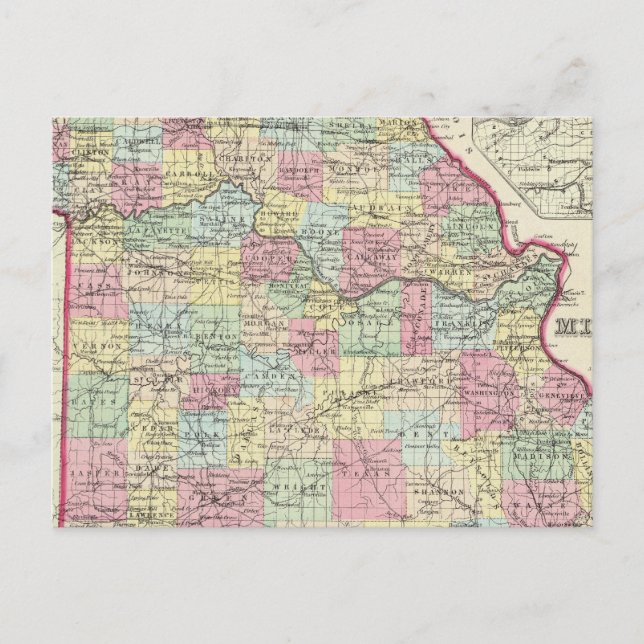 Cartão Postal Missouri 8 (Frente)