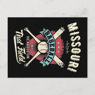 Cartão Postal Missouri Baseball