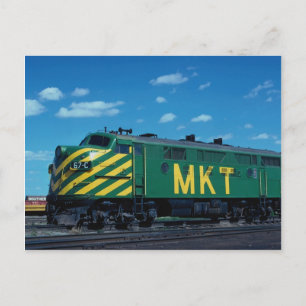 Cartão Postal Missouri-Kansas-Texas Railroad EMD F-3a No. 67C, P