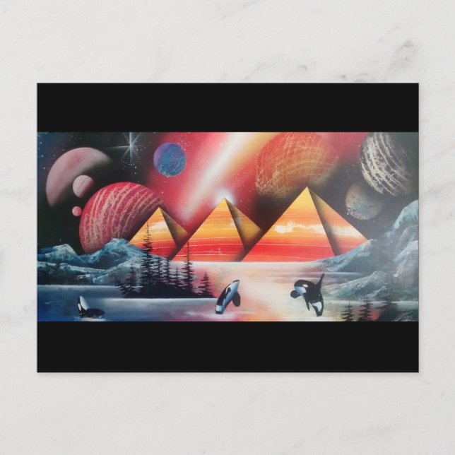 Cartão postal místico (Frente)