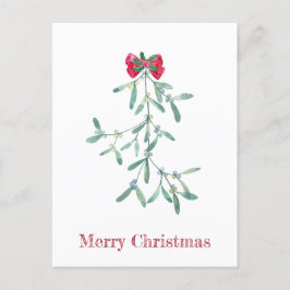 Cartão Postal Mistletoe