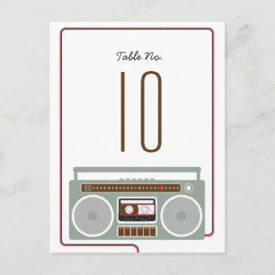 Cartão Postal Mistura de Indie da Caixa de Volta Vermelha / Pret