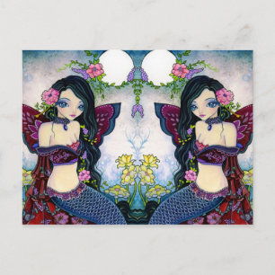 Cartão Postal Misty Garden - Cartão-postal