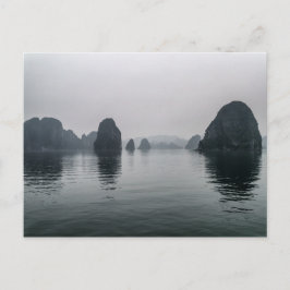 Cartão Postal Misty Hong Bay Rock Islands, Vietnã