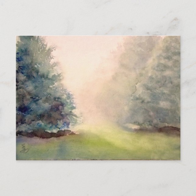 CARTÃO POSTAL MISTY MORNING - 2 (Frente)