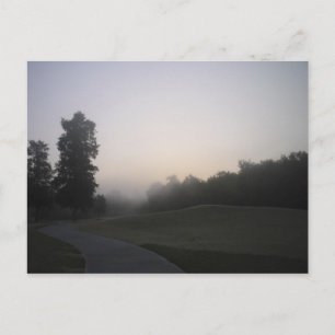 Cartão Postal Misty Morning Path