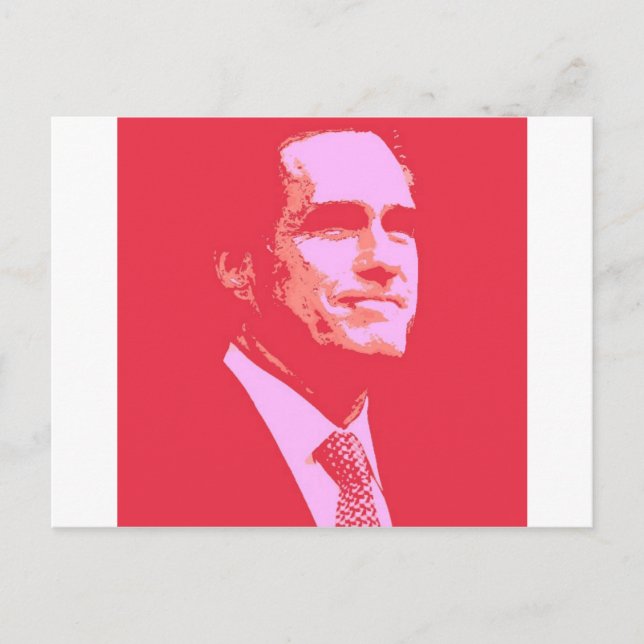 Cartão Postal Mitt Romney (Frente)
