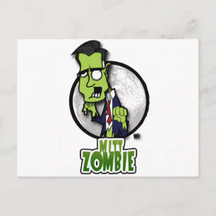 Cartão Postal Mitt Zombie