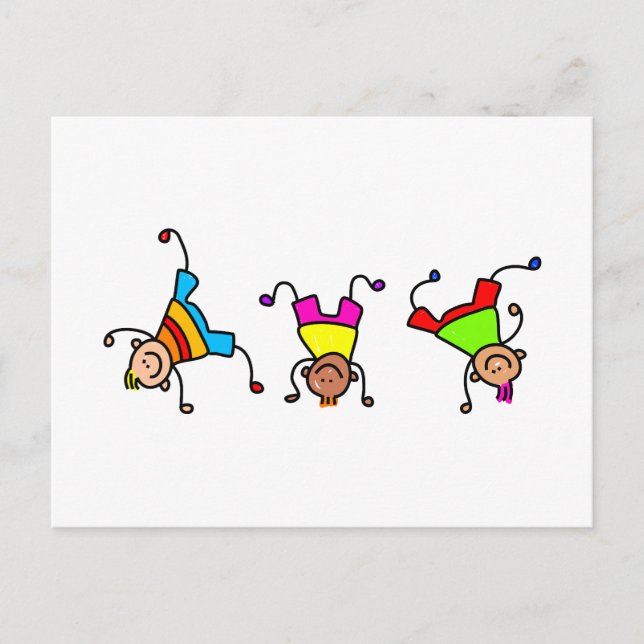 Cartão Postal Miúdos Funky (Frente)