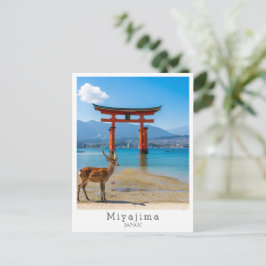 Cartão Postal Miyajima personalizado, Japão