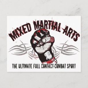 Cartão Postal MMA de artes marciais mistas
