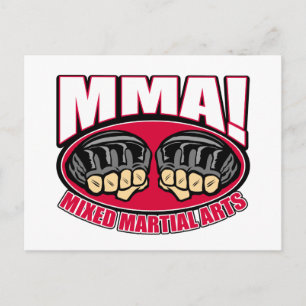 Cartão Postal MMA Fists