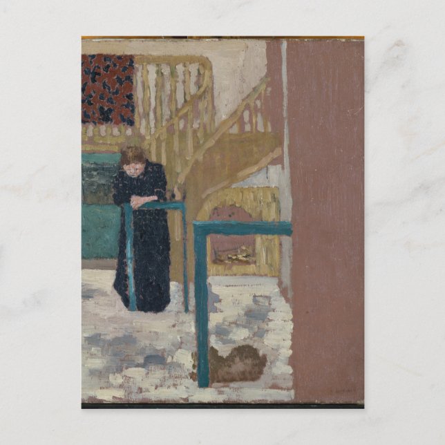 Cartão Postal Mme Vuillard no Studio do Set Designer (Frente)