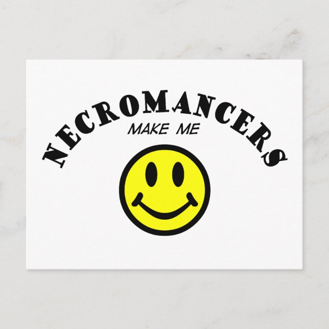 Cartão Postal MMS: Necromantes (Frente)
