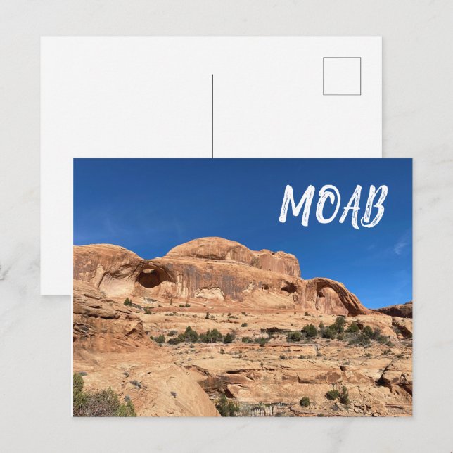 Cartão Postal Moab Utah   (Frente/Verso)
