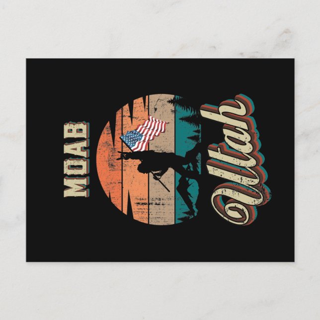 Cartão Postal Moab Utah (Frente)