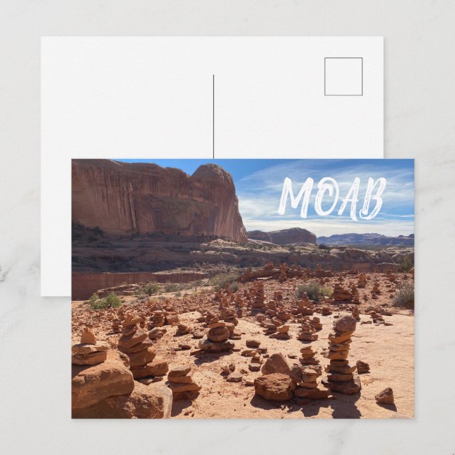Cartão Postal Moab Utah (Frente/Verso)